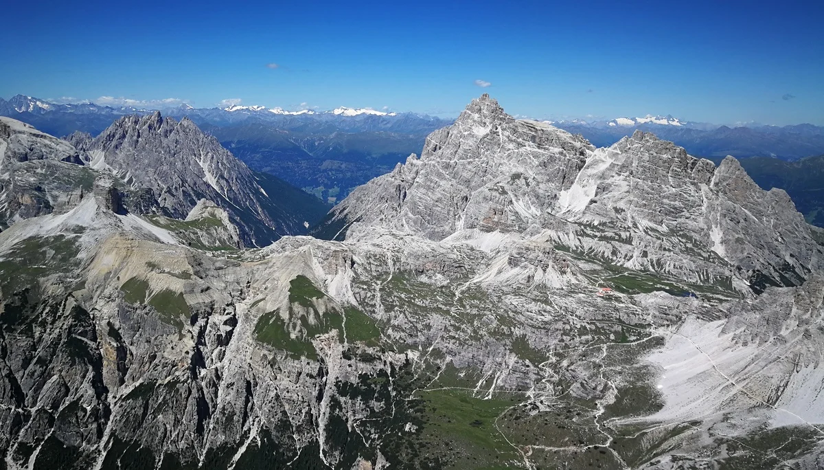 © Oliver Knorre / Haunold, Dreischusterspitze, Dreischusterplatte, Großglockner (v.l.n.r.)