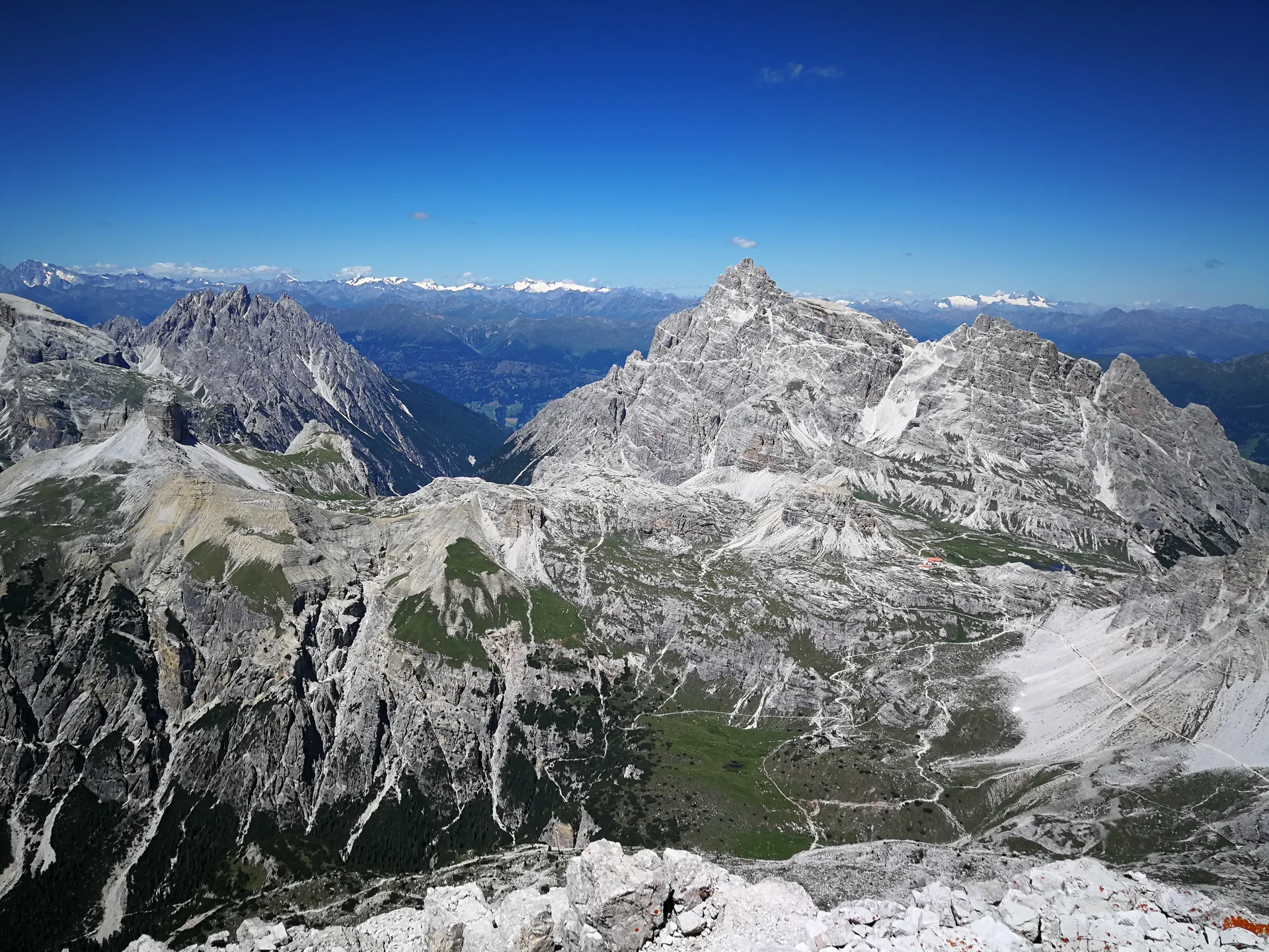 © Oliver Knorre / Haunold, Dreischusterspitze, Dreischusterplatte, Großglockner (v.l.n.r.)