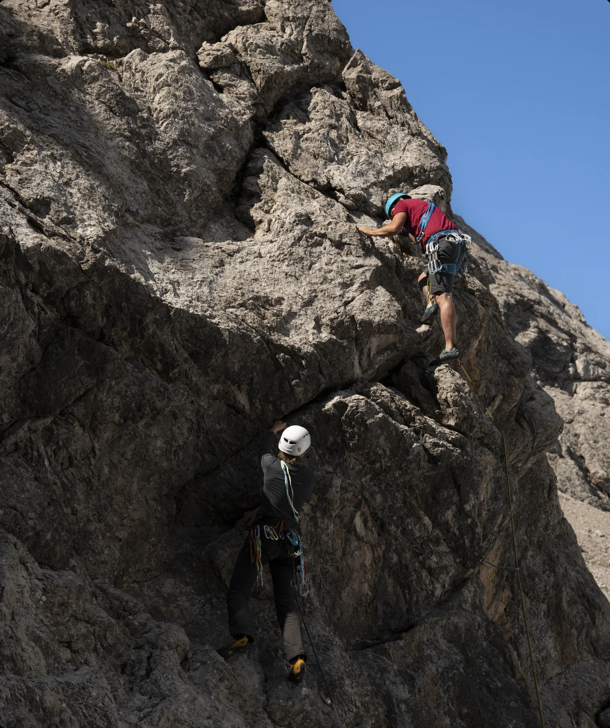 Karlsbader Hütte DAV-Kurs | © Walter Weiß