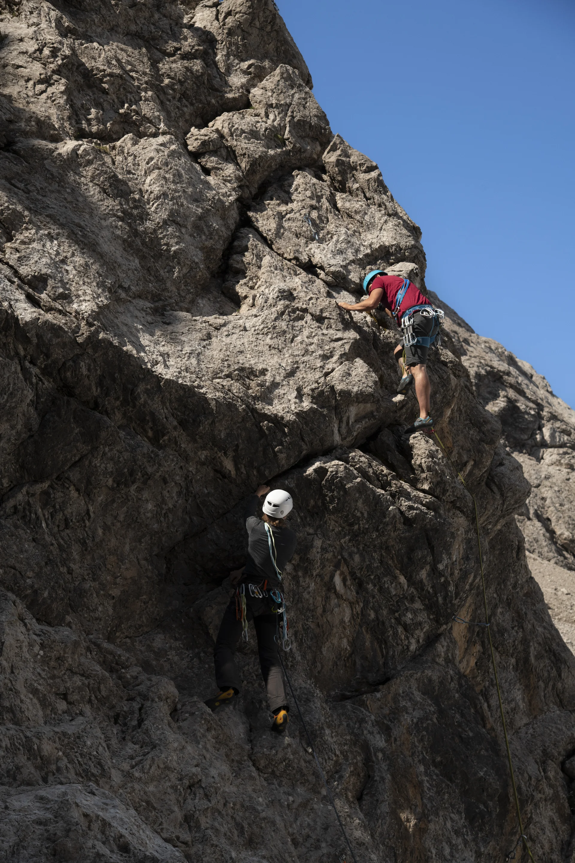 Karlsbader Hütte DAV-Kurs | © Walter Weiß