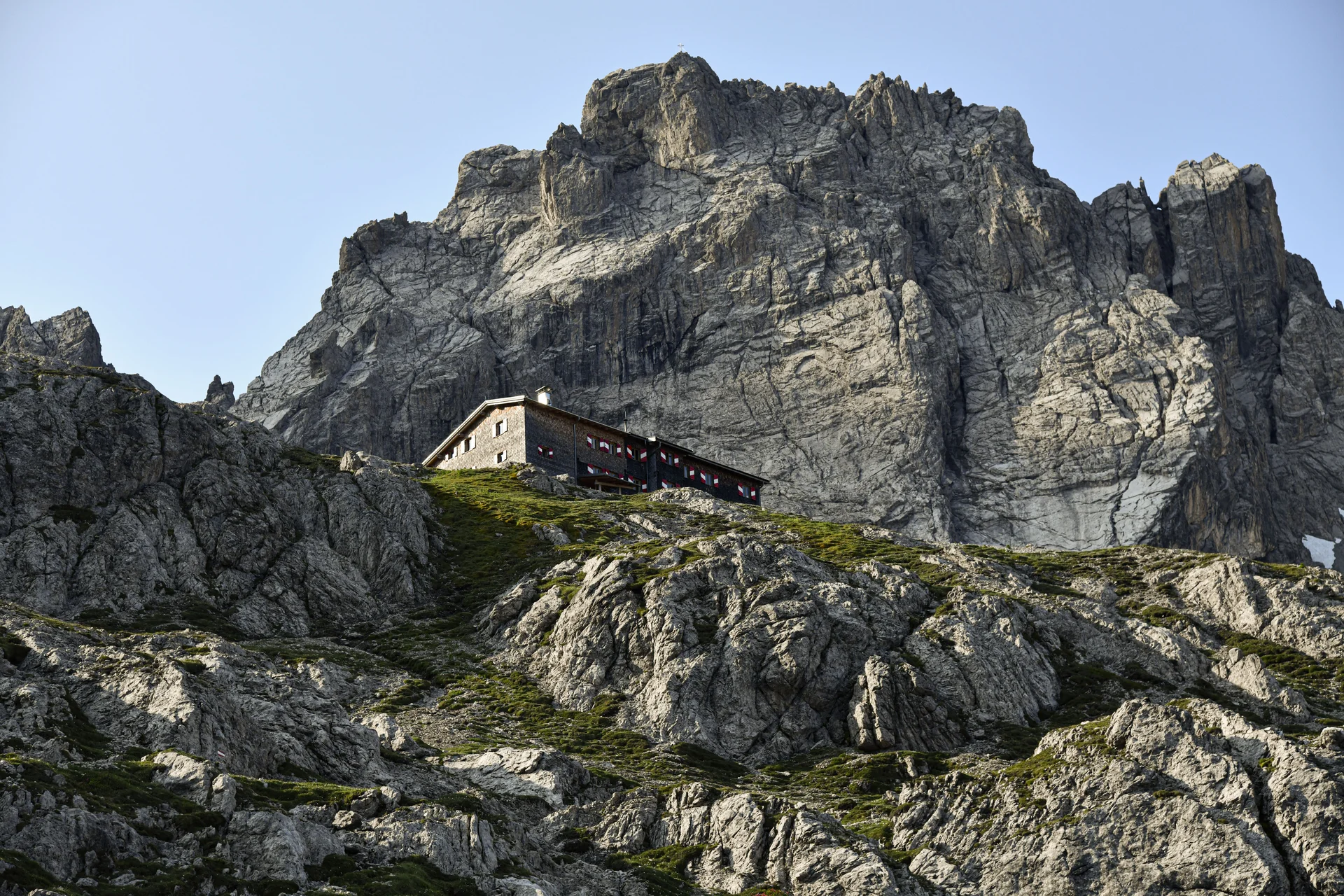 Karlsbader Hütte DAV-Kurs | © Walter Weiß