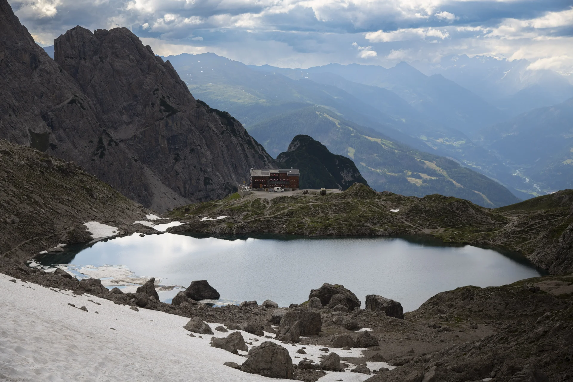 Karlsbader Hütte DAV-Kurs | © Walter Weiß