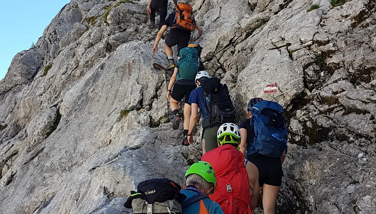 © Aufstieg zur Schärtenspitze / Sandra Schürmann