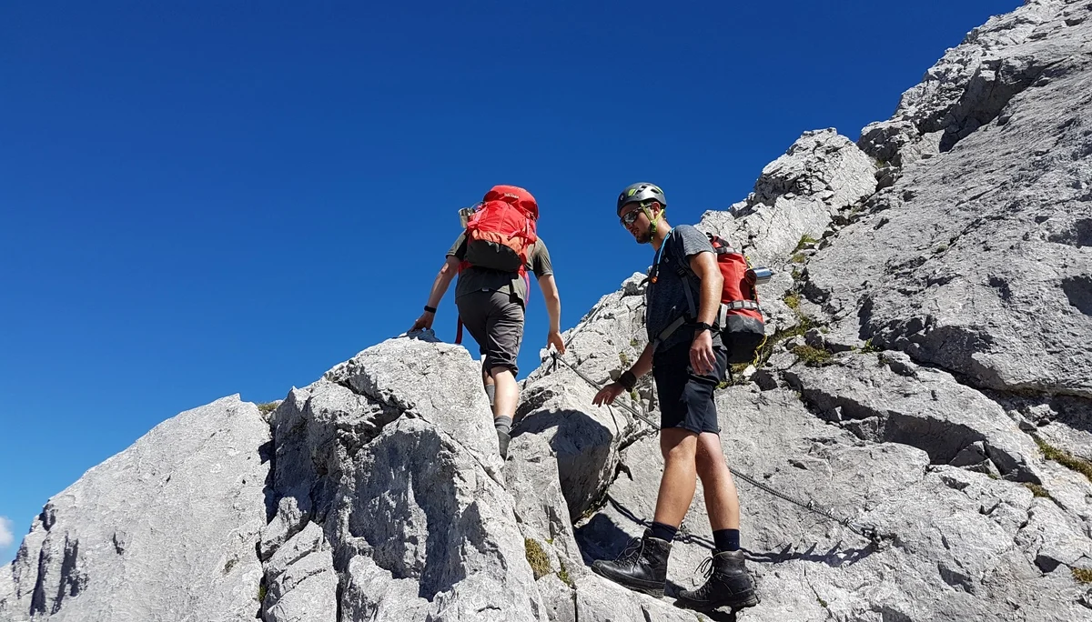 © Aufstieg zur Schärtenspitze / Sandra Schürmann