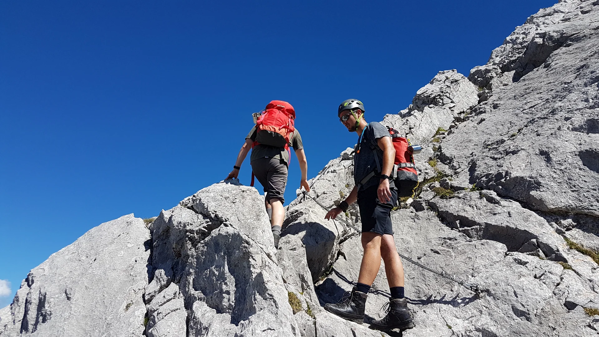 © Aufstieg zur Schärtenspitze / Sandra Schürmann