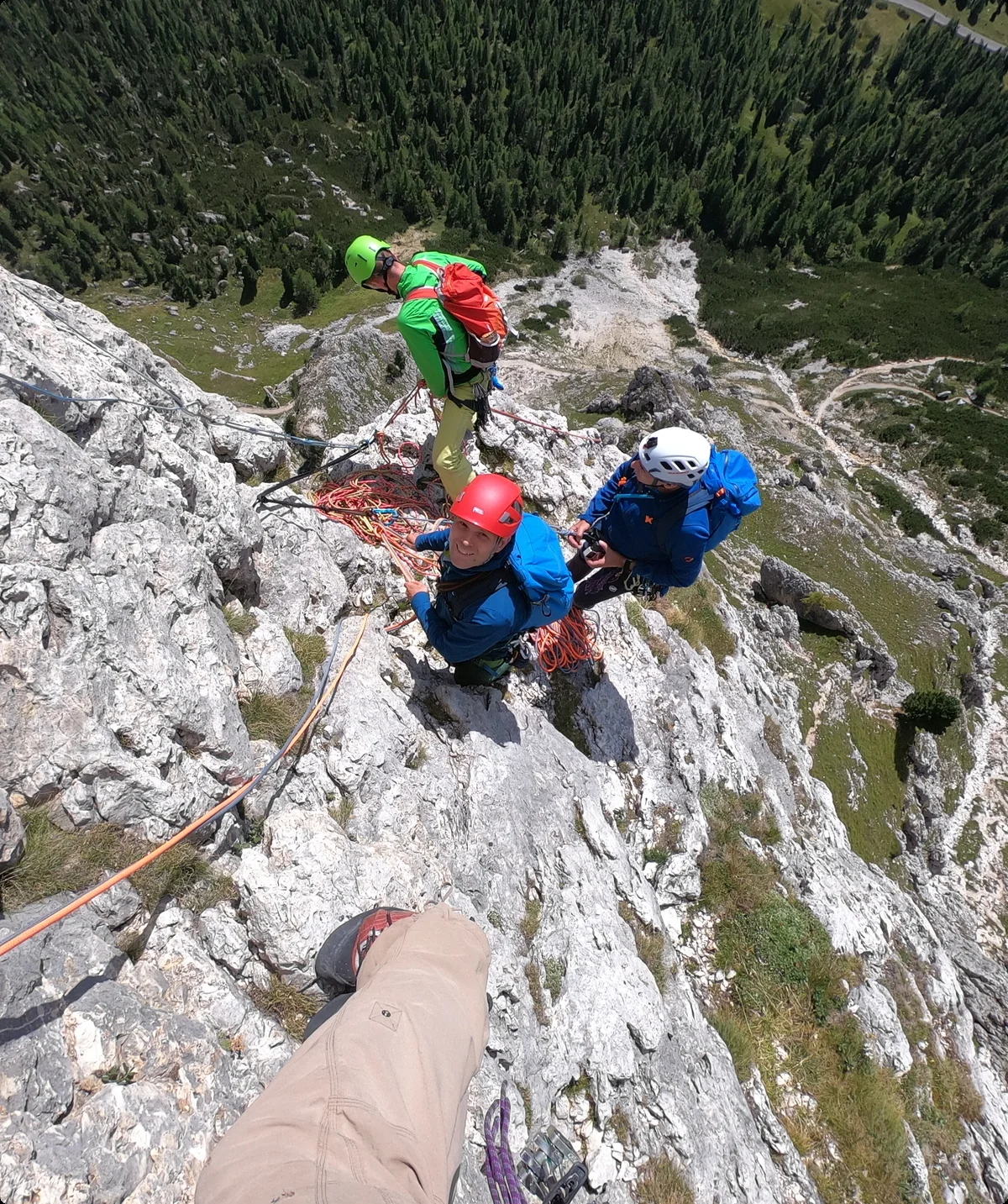 © Oliver Knorre / Standplatz am Kleinen Falzaregoturm