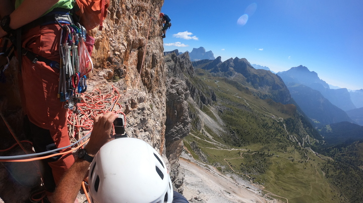 © Oliver Knorre / Quergang Alvera Führe am Monte Averau