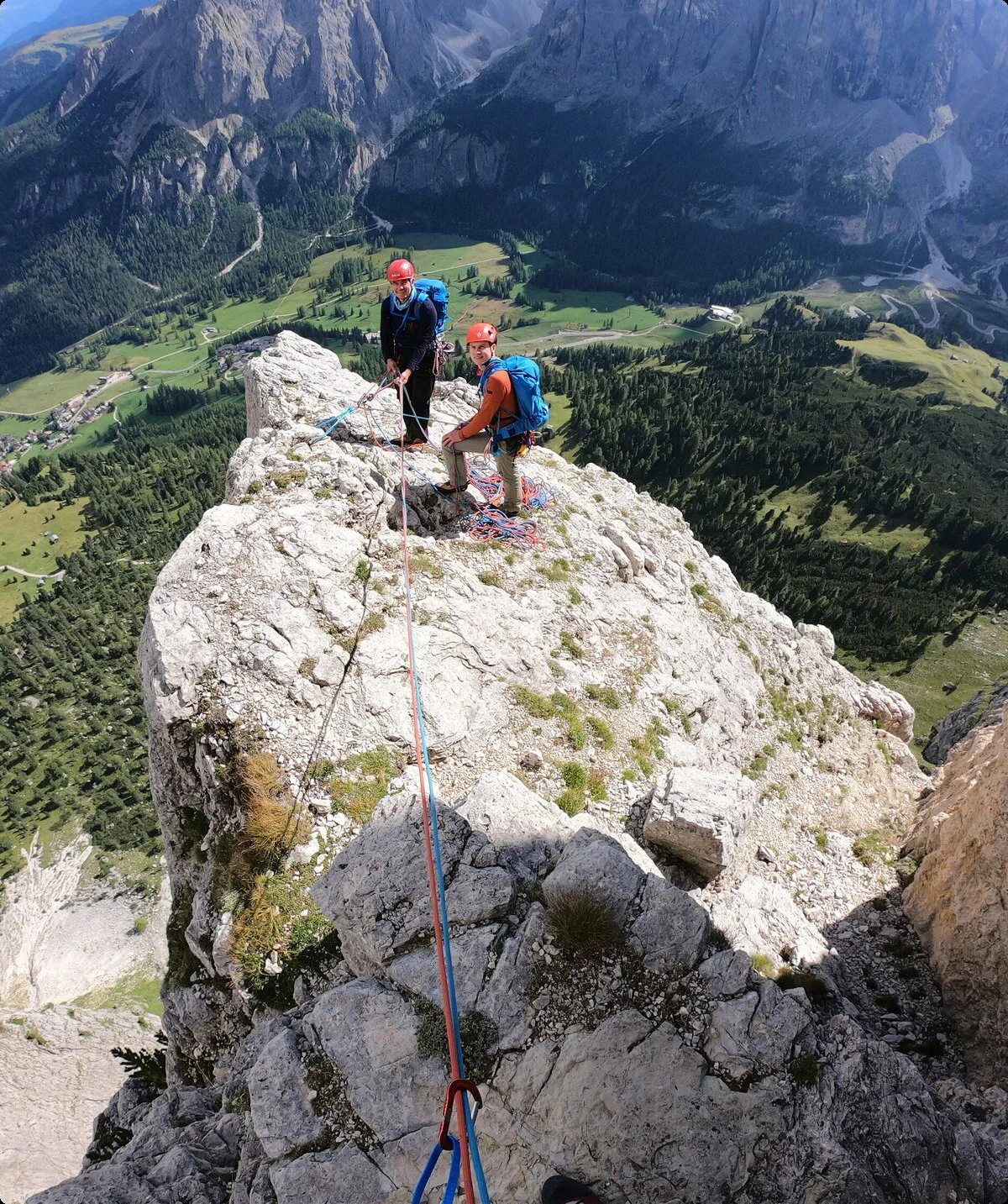 © Oliver Knorre / 9. Stand Rampe Führe am Sas Ciampac