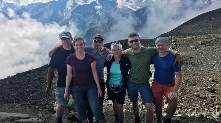 © Martin Lichy / Blick auf Wilder Freiger,  Wilder Pfaff,  Zuckerhütl,  Aperer  Pfaff  (v.l.n.r.)