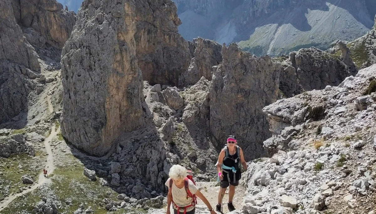 © Blick auf die Nordseite der Sellagruppe / Ulrike Römling