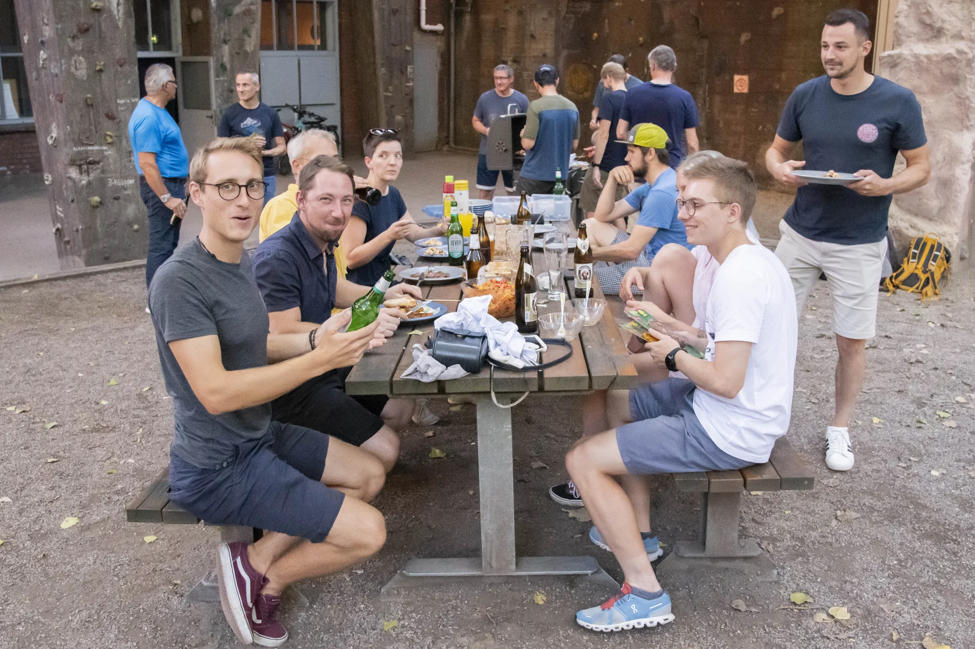 Hochtourengruppe im LaPaDu | © Walter Weiß 