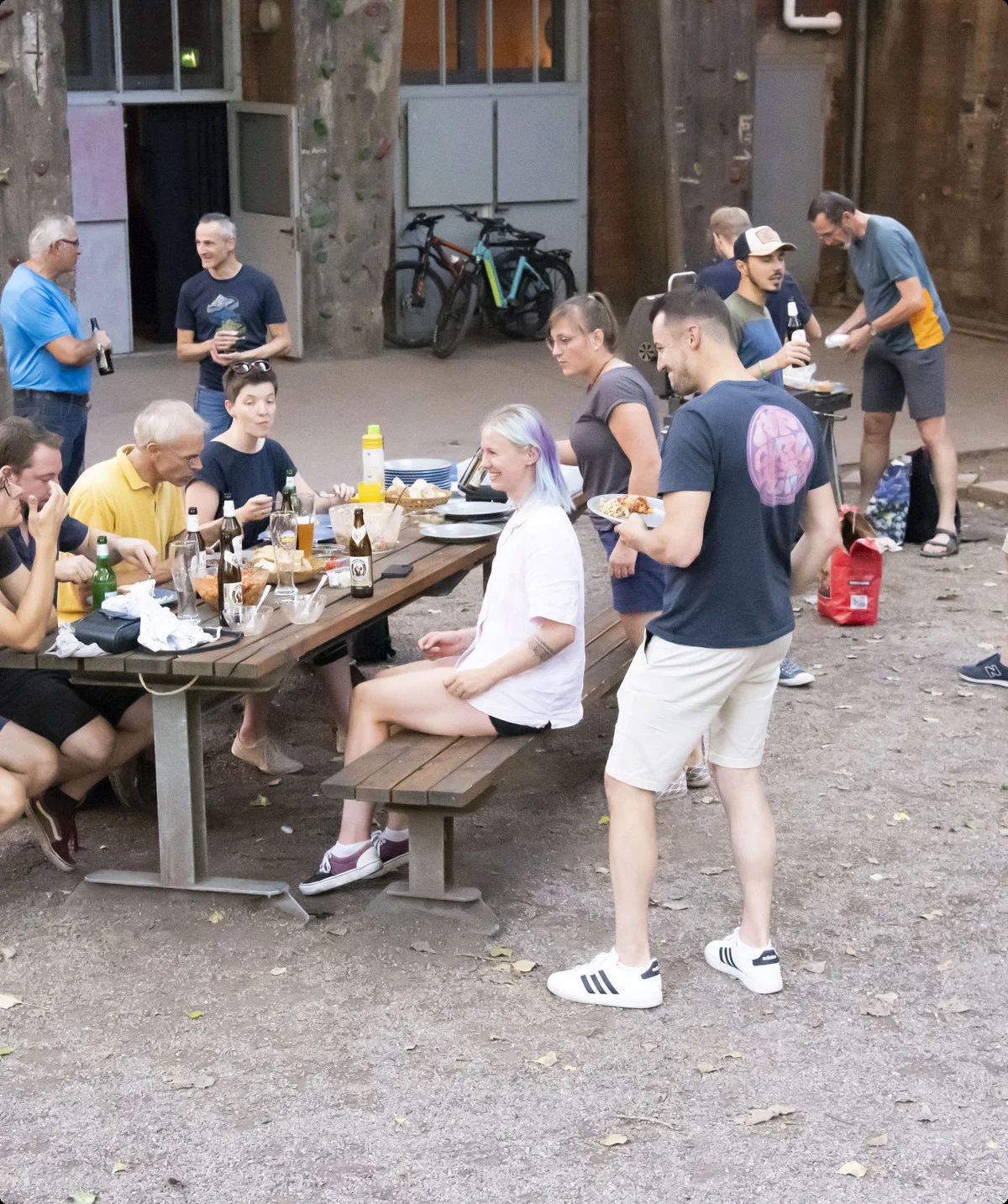 Hochtourengruppe im LaPaDu | © Walter Weiß