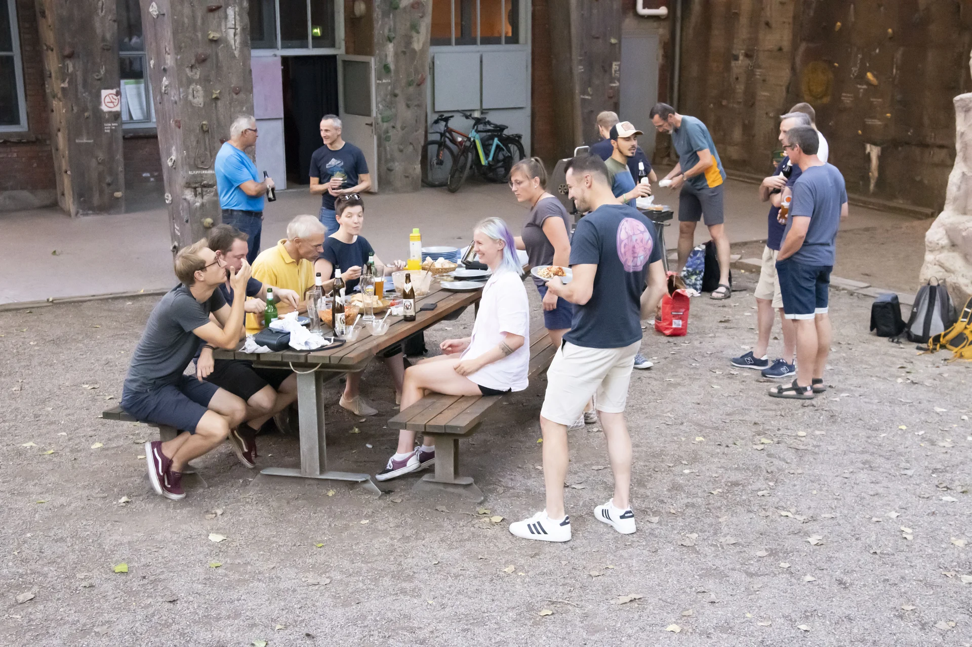 Hochtourengruppe im LaPaDu | © Walter Weiß