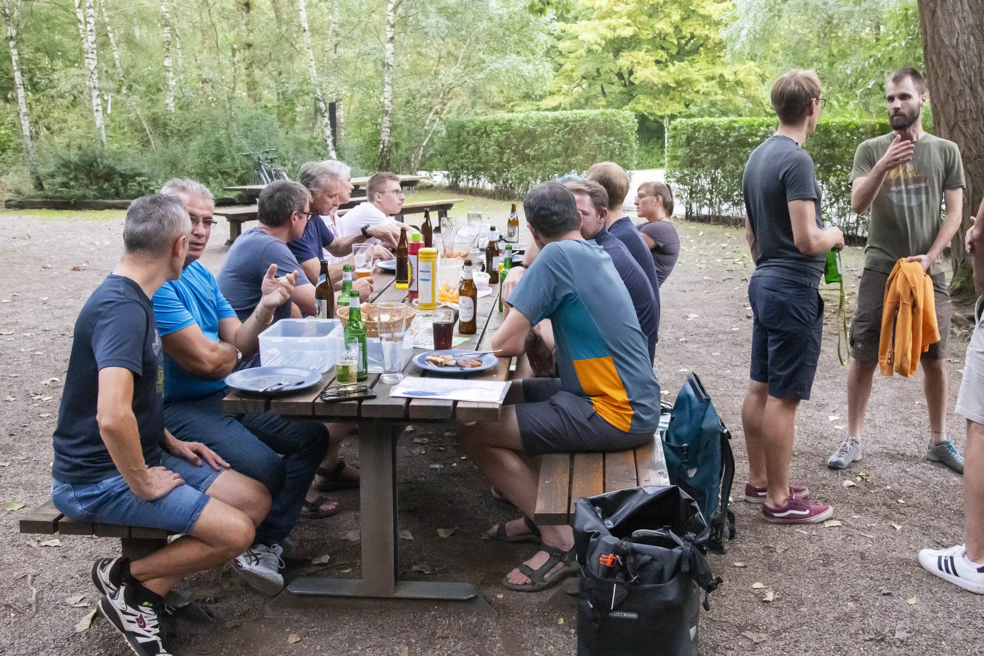 Hochtourengruppe im LaPaDu | © Walter Weiß