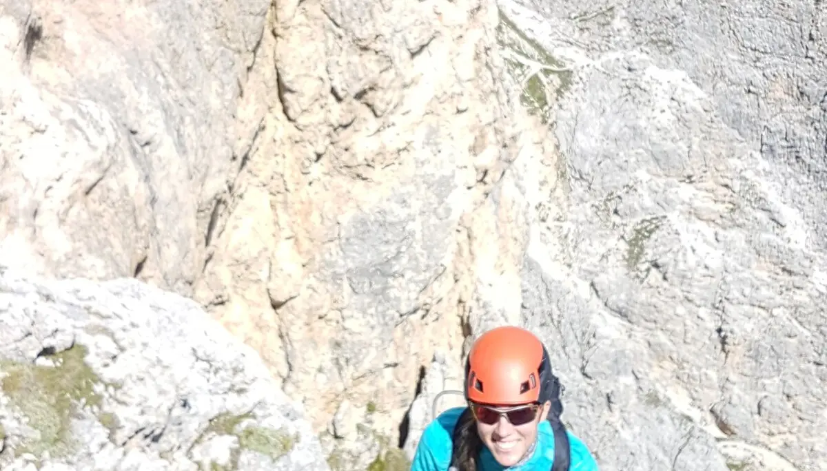 © Abseilstelle Kleiner Falzaregoturm / Sandra Schürmann