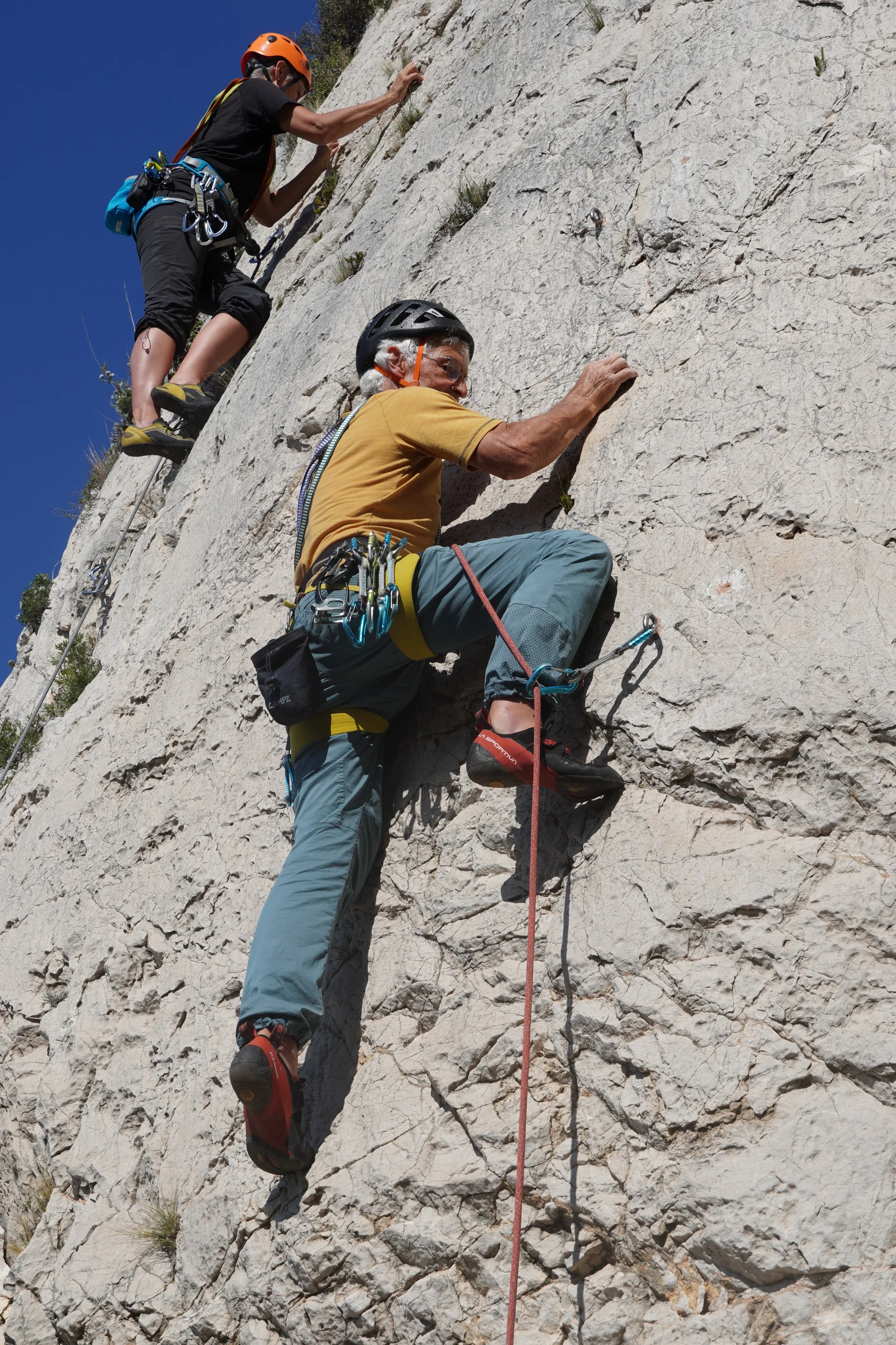 © Martin Voigt / Jochen klettert die Route Palmito