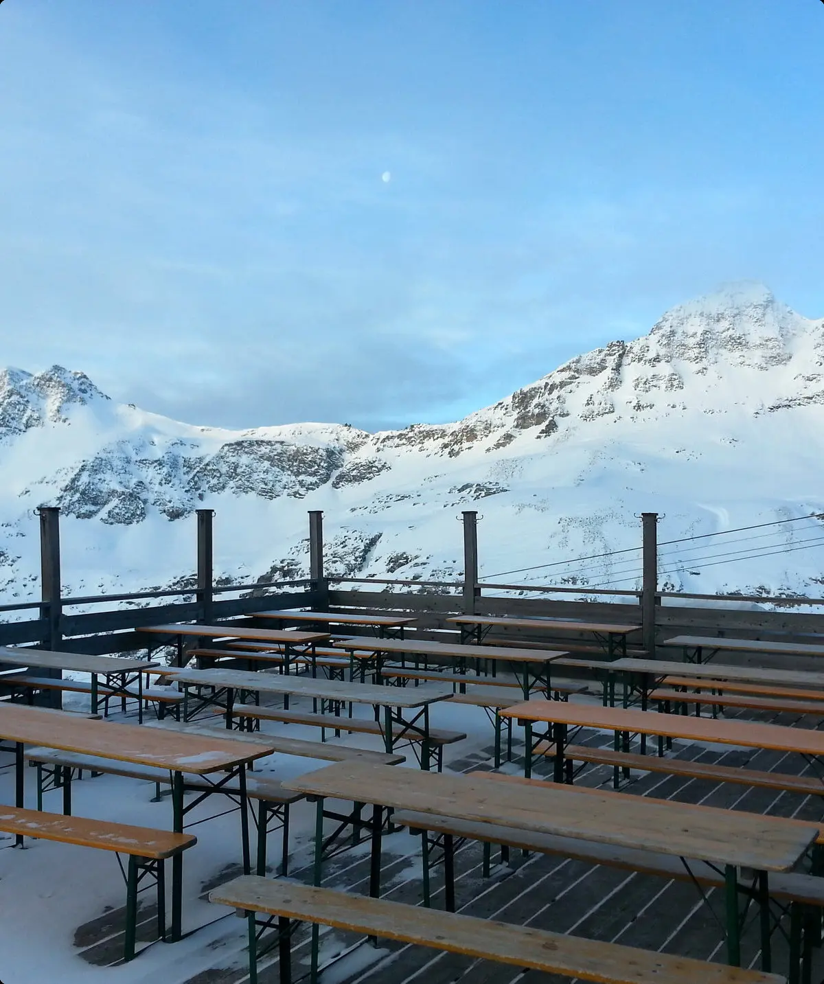 Terrasse Winter | © Blick auf Schwarzsee- und Weißseekopf / Oliver Knorre
