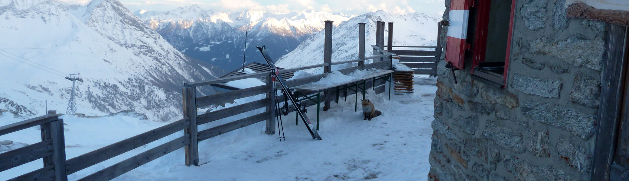 © Oliver Knorre / Blick nach Süden auf die Kreuzeckgruppe und den Hüttenfuchs