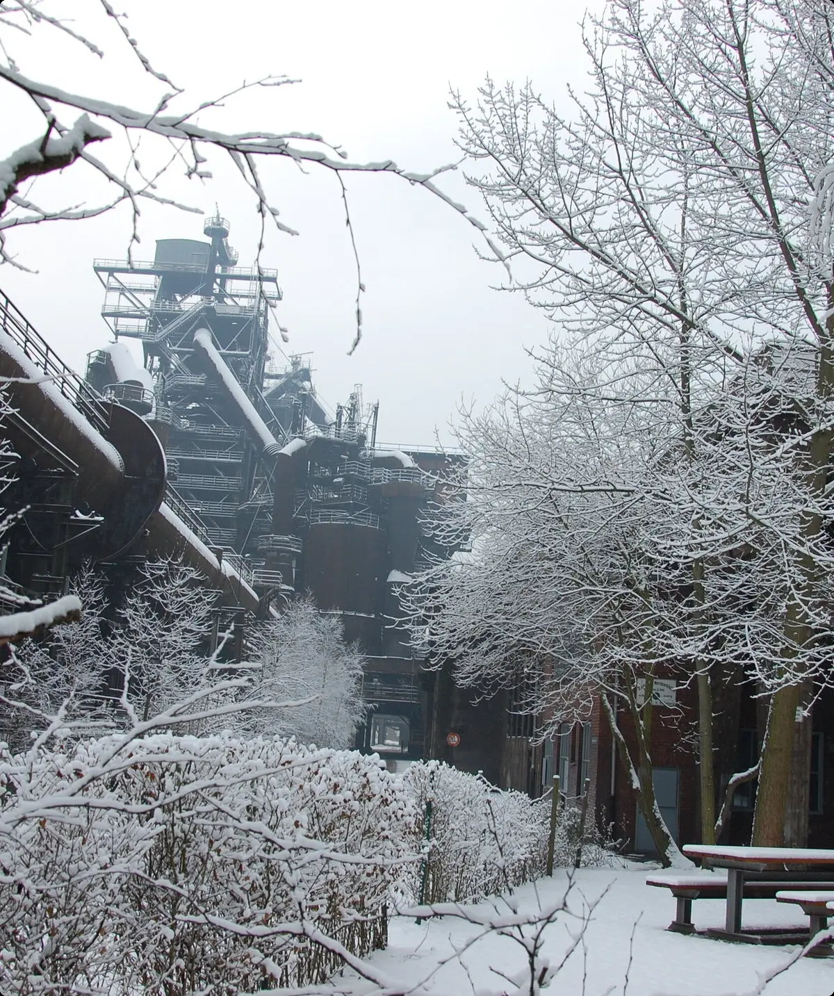 © Nordparkhütte im Januar 2010 / Horst Neuendorf