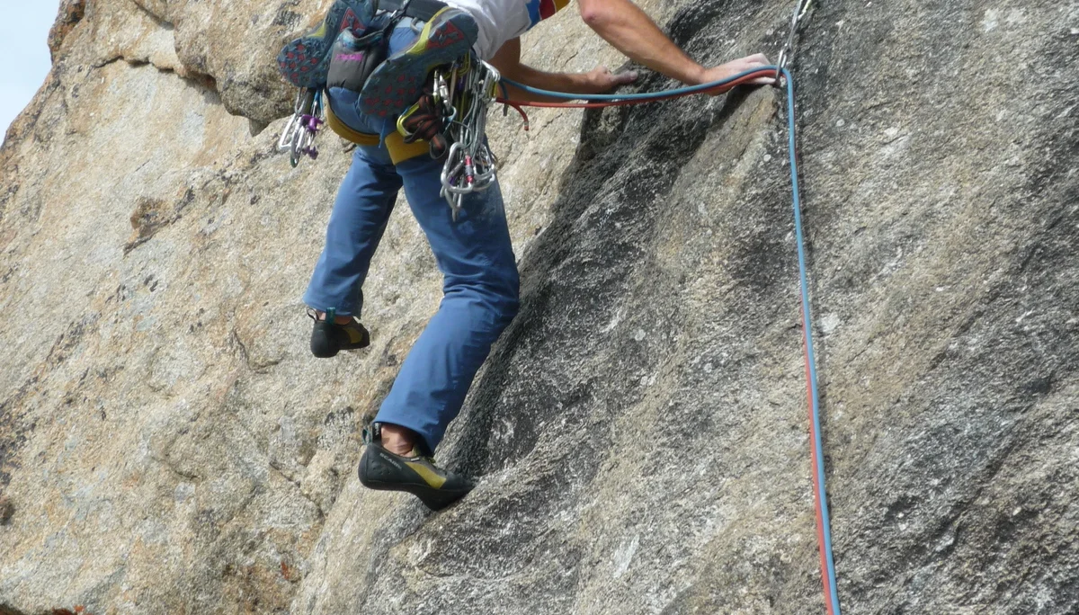 © 4. Seillänge Visite Obligatoir / Gerhard Biallas