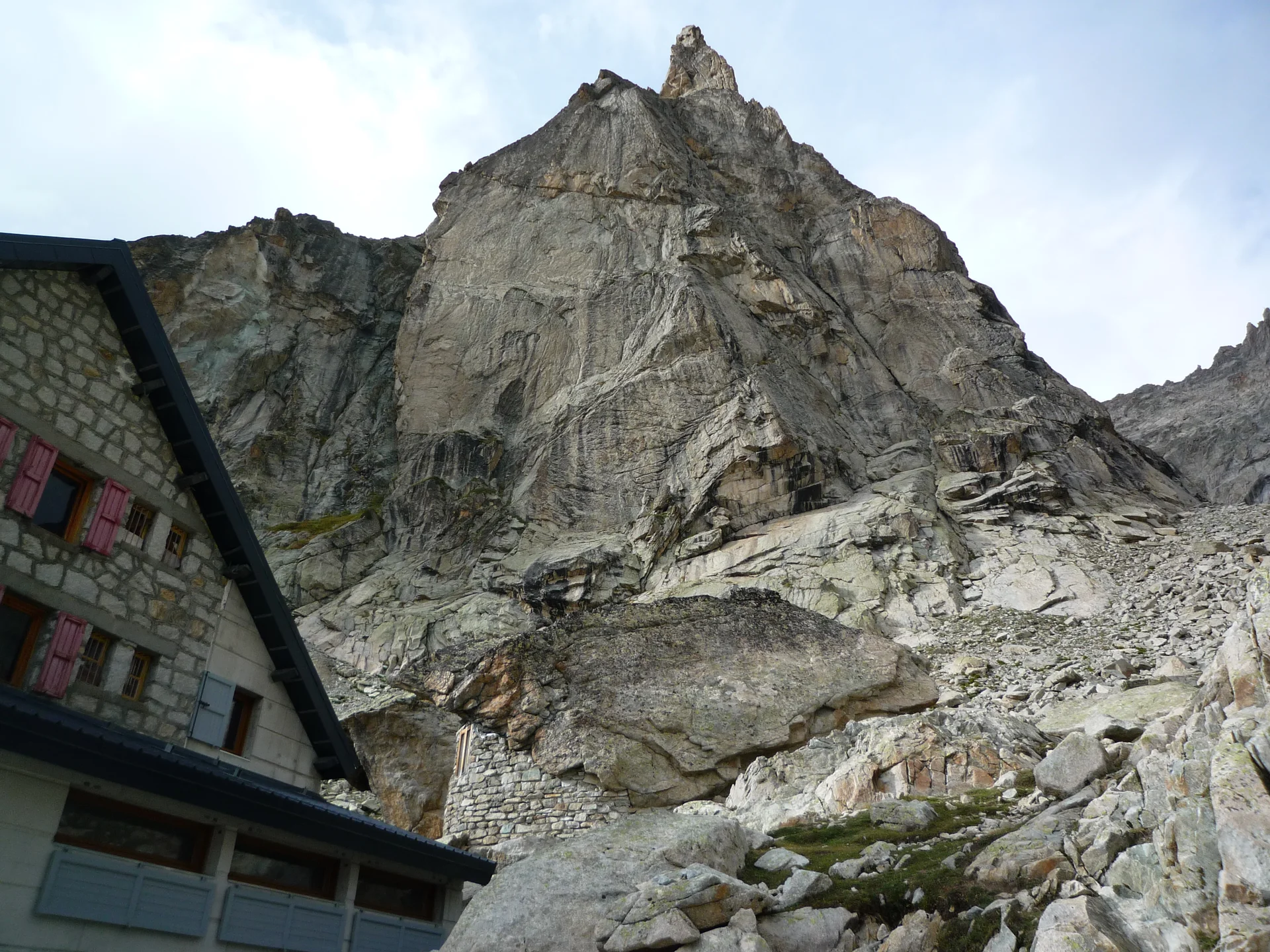 © Soreiller-Hütte und Aiguille Dibona / Gerhard Biallas