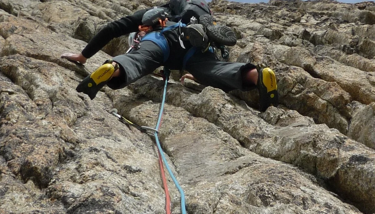 © 5. Seillänge Visite Obligatoir / Gerhard Biallas