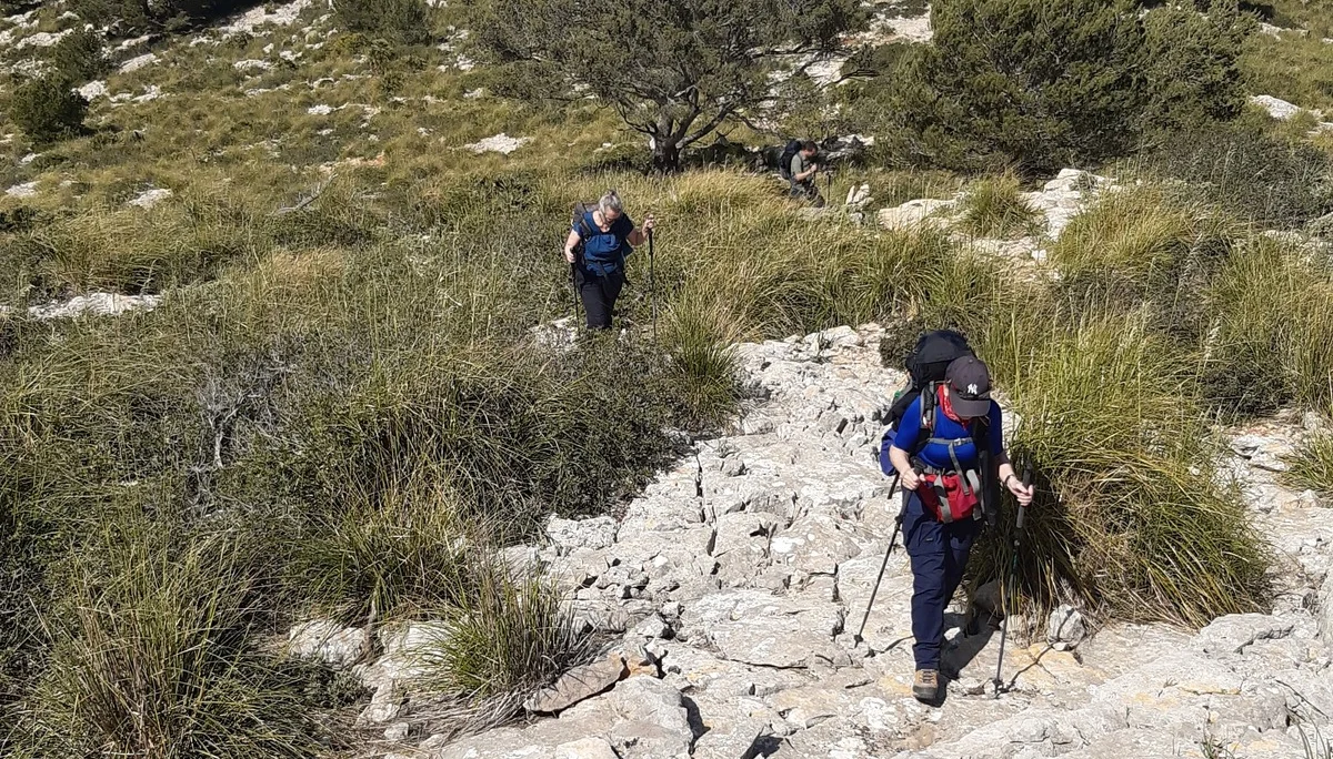 © Hans Wey / Aufstieg Richtung Mola de s'Esclop