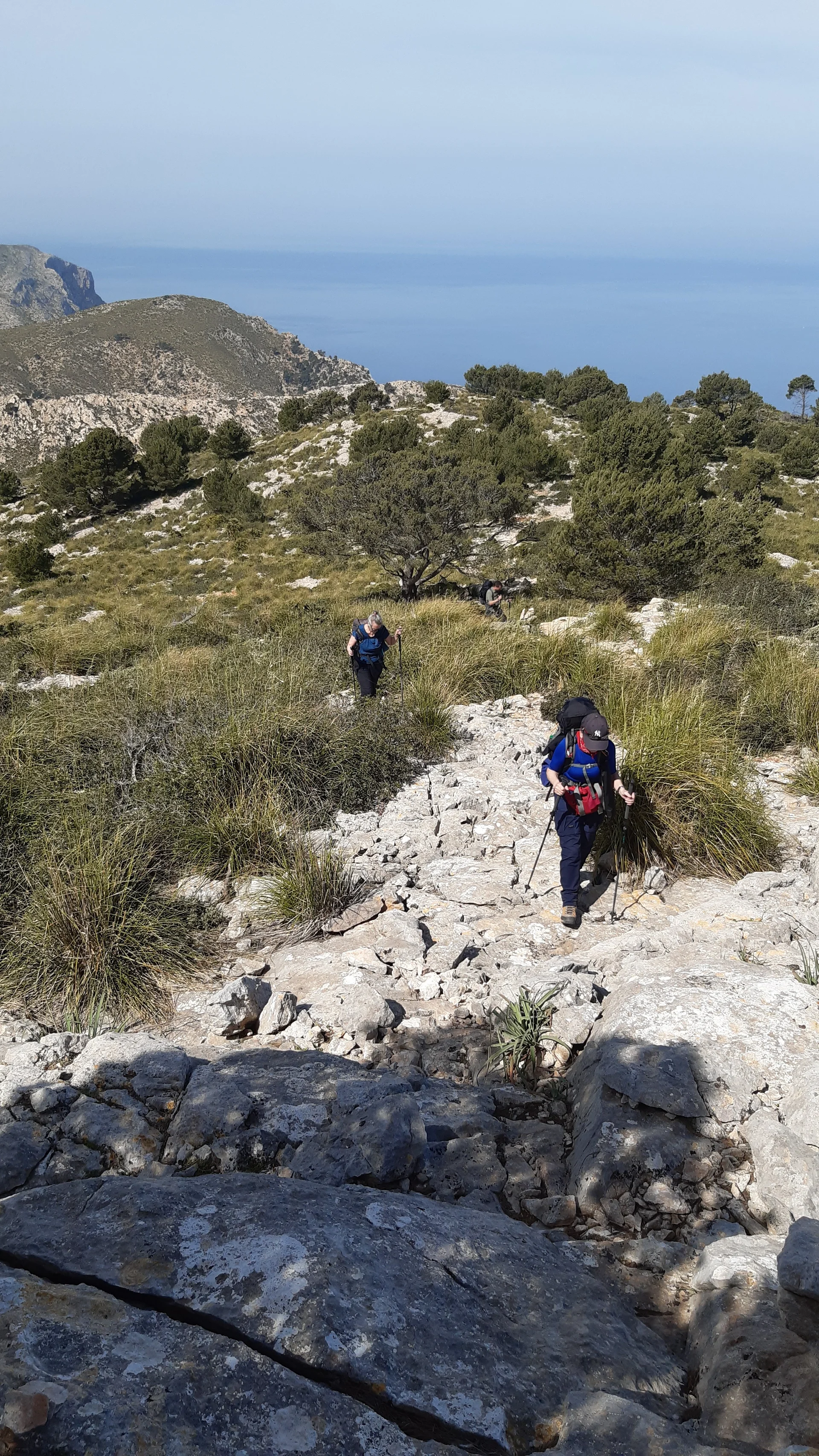 © Hans Wey / Aufstieg Richtung Mola de s'Esclop