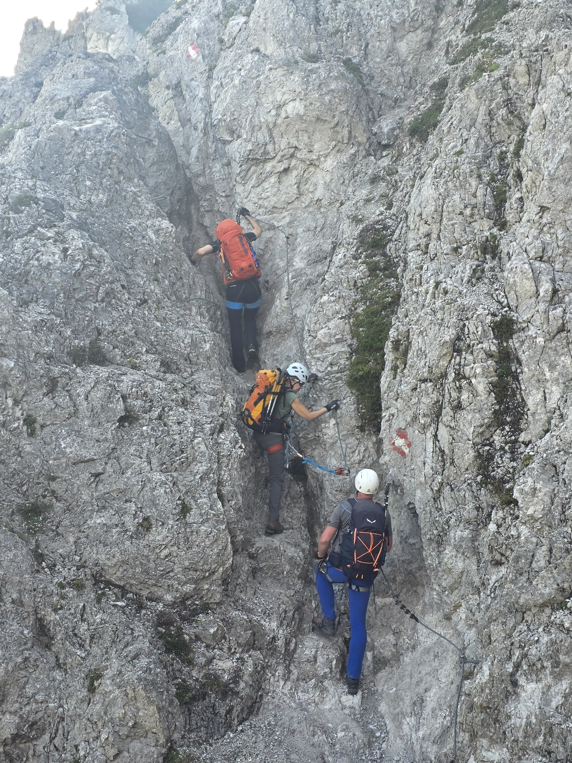 Im Jungfernklettersteig | © Eckes Deflize