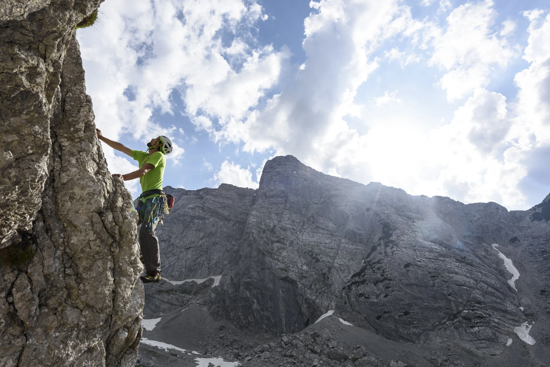 Alpinklettern | © DAV/Wolfgang Ehn