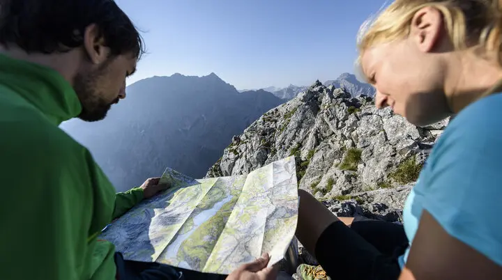 Karte | © DAV/Wolfgang Ehn