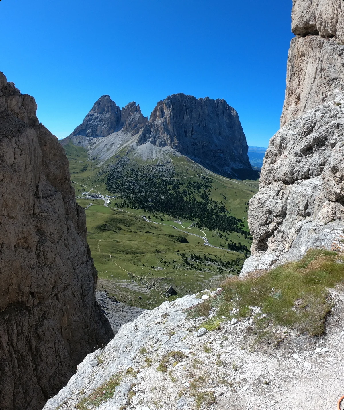 © Langkofelgruppe vom Zweiten Sellaturm / Oliver Knorre