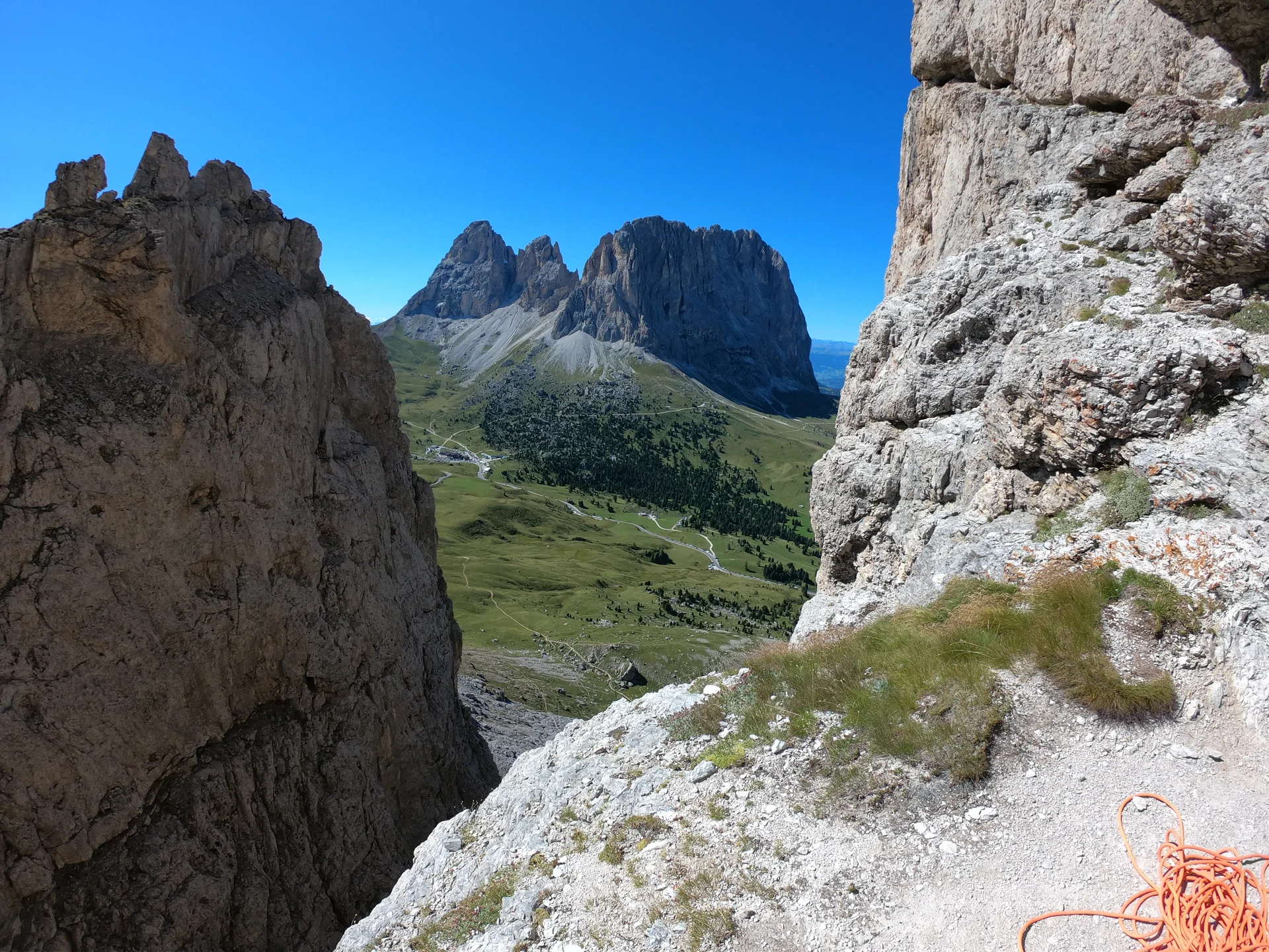© Langkofelgruppe vom Zweiten Sellaturm / Oliver Knorre