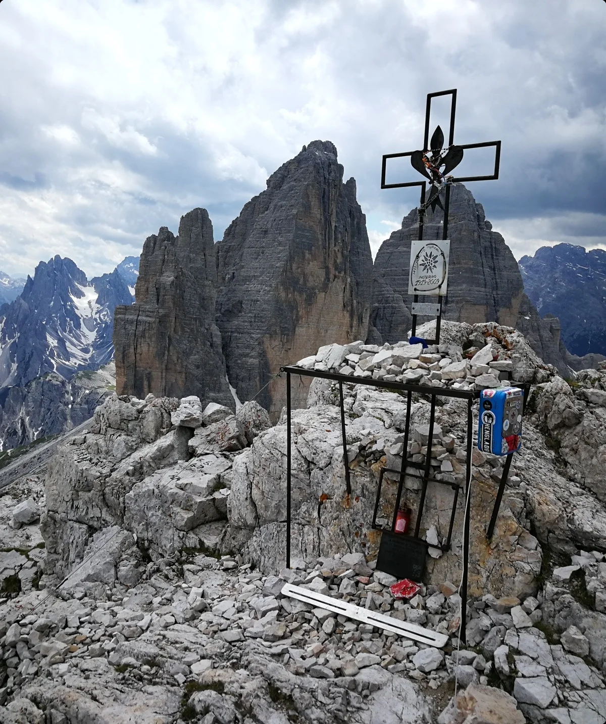 © Paternkofel Blick auf die Drei Zinnen / Oliver Knorre