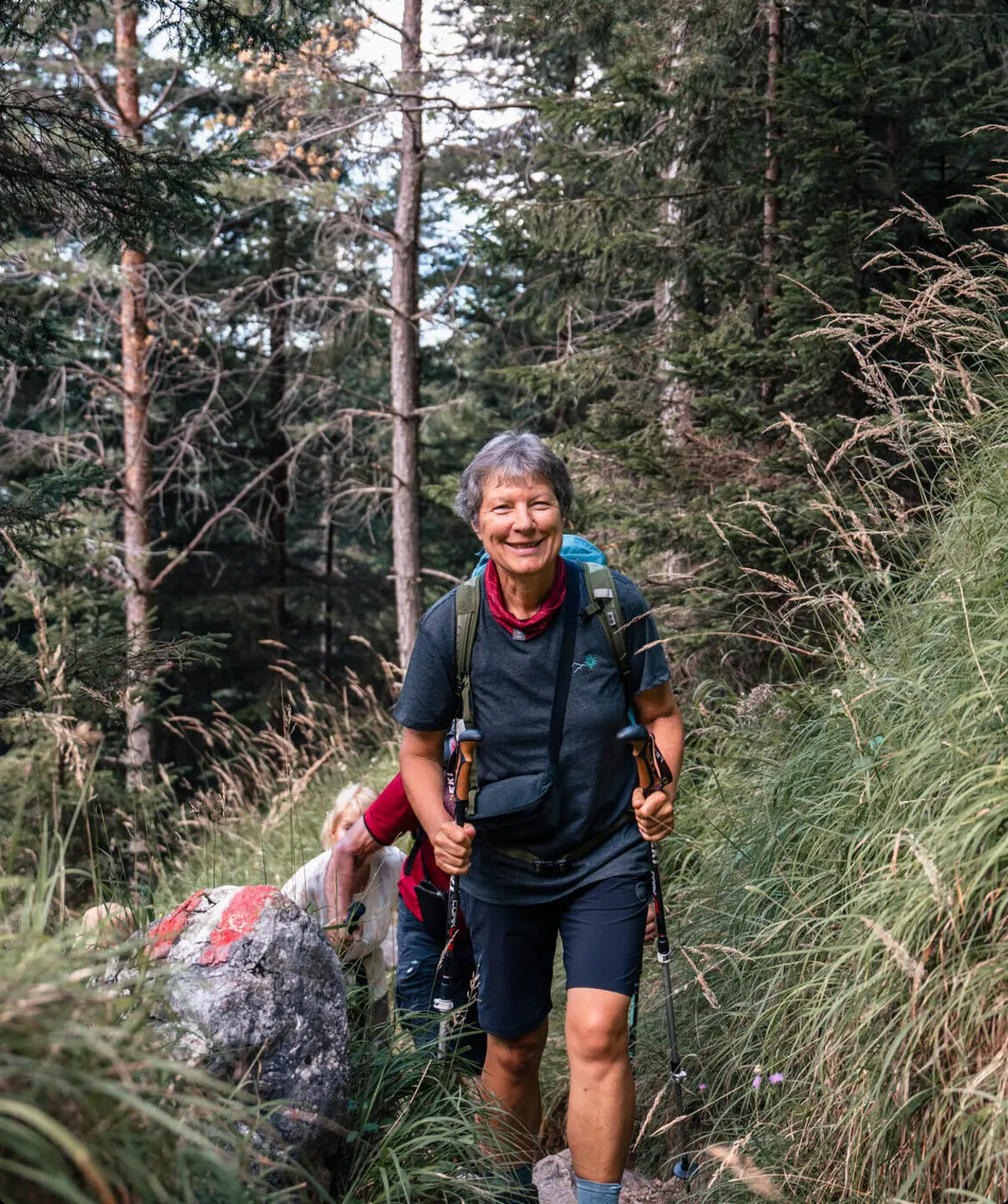 Seniorenwandergruppe in den Bergen | © DAV / Marisa Koch